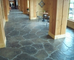 Commercial concrete flooring